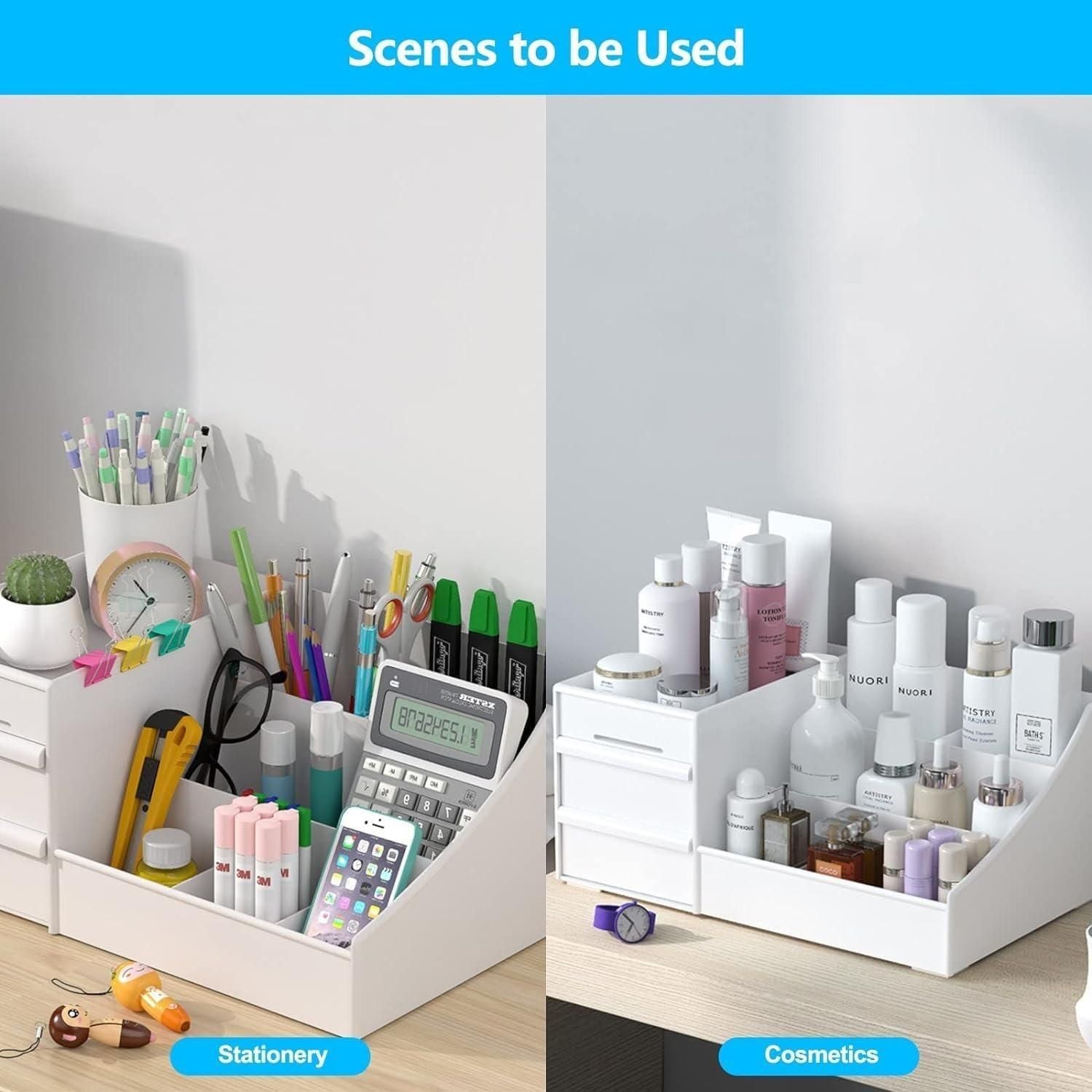 Ornaments, Cosmetic and Stationery Storage Organizer