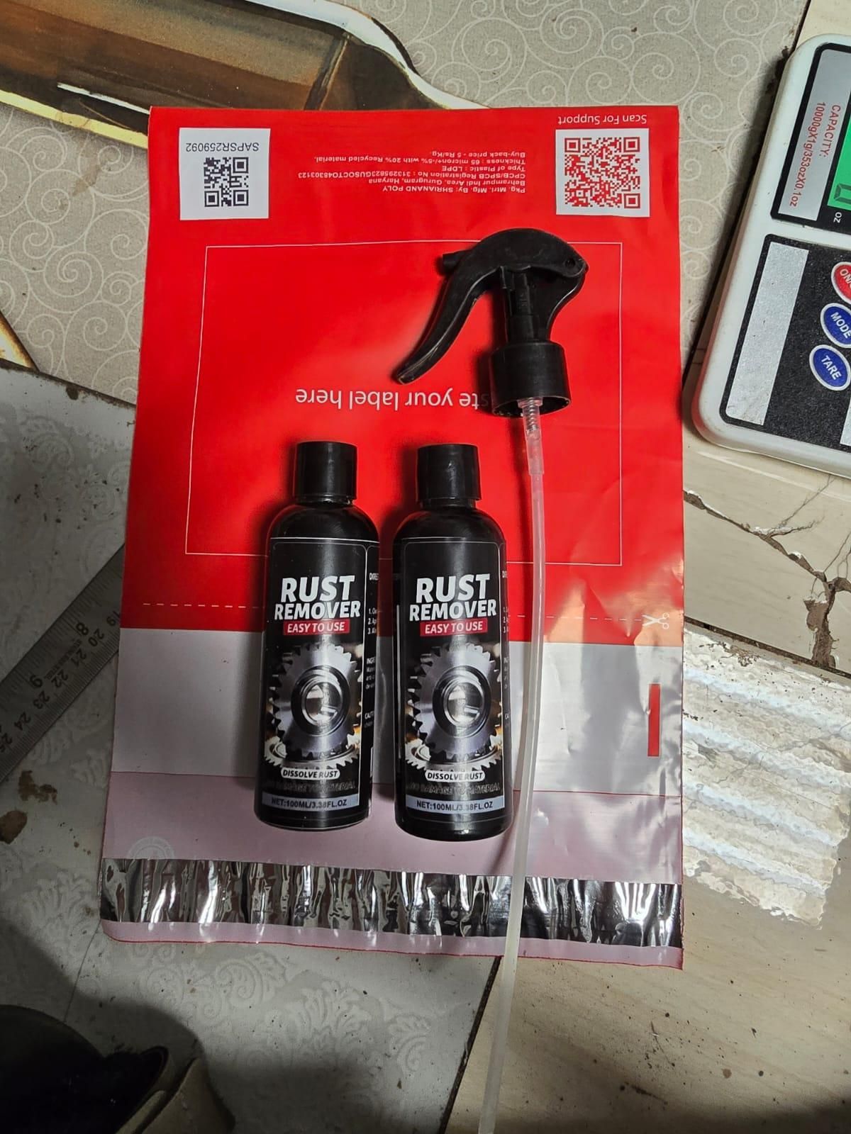 Rust Remover Easy to Use 100 ml each Pack of 2